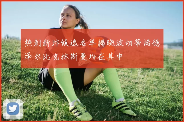 热刺新帅候选名单揭晓波切蒂诺德泽尔比克林斯曼均在其中